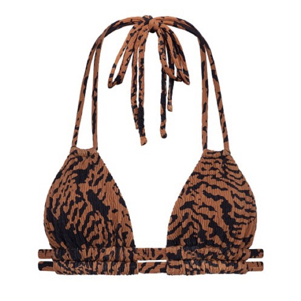 TOP- Montce ( Tigre) Animal Print Bikini Top
